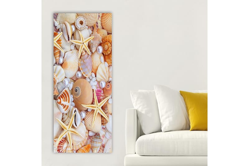 Canvasbillede DKY Nautical & Beach Flerfarvet - 50x120 cm - Boligtilbehør - Billeder & kunst - Billeder på lærred