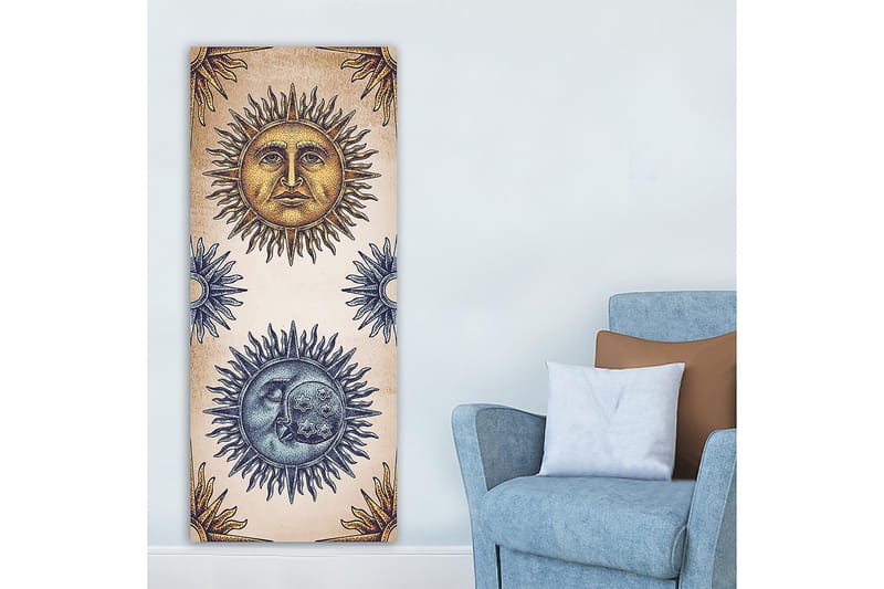 Canvasbillede DKY Spiritual Flerfarvet - 50x120 cm - Boligtilbehør - Billeder & kunst - Billeder på lærred