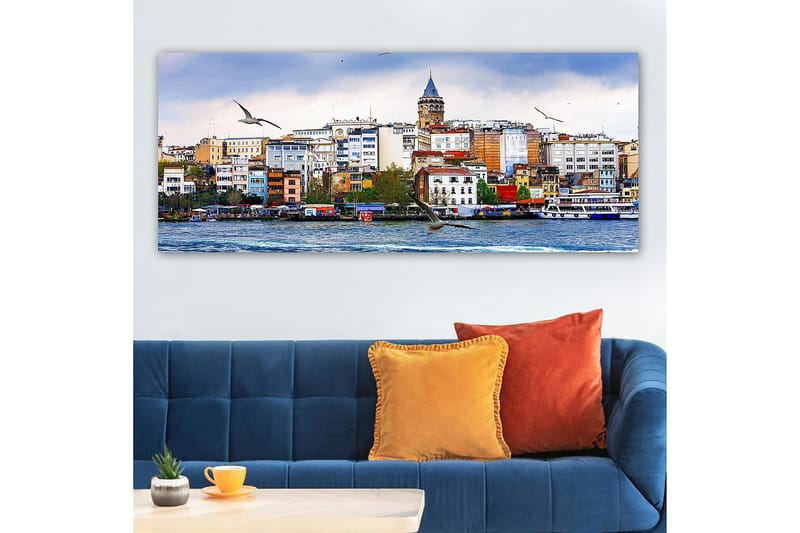 Canvasbillede YTY Buildings & Cityscapes Flerfarvet - 120x50 cm - Boligtilbehør - Billeder & kunst - Billeder på lærred