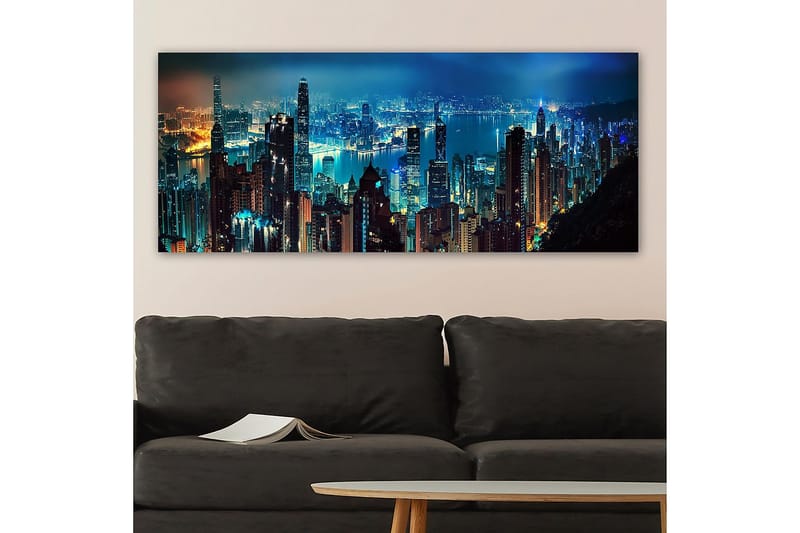 Canvasbillede YTY Buildings & Cityscapes Flerfarvet - 120x50 cm - Boligtilbehør - Billeder & kunst - Billeder på lærred