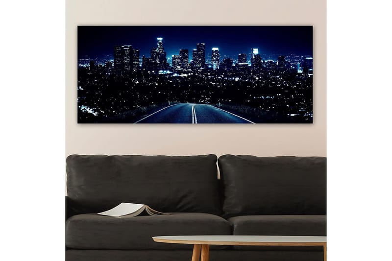 Canvasbillede YTY Cities & Countries Flerfarvet - 120x50 cm - Boligtilbehør - Billeder & kunst - Billeder på lærred