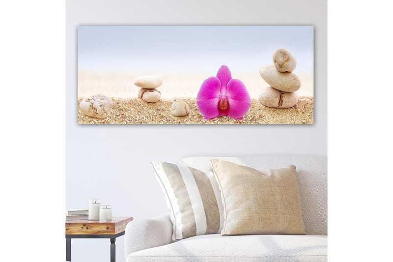 Canvasbillede YTY Floral & Botanical Flerfarvet - 120x50 cm - Boligtilbehør - Billeder & kunst - Billeder på lærred