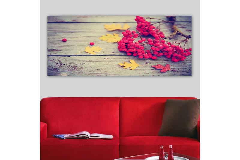 Canvasbillede YTY Floral & Botanical Flerfarvet - 120x50 cm - Boligtilbehør - Billeder & kunst - Billeder på lærred