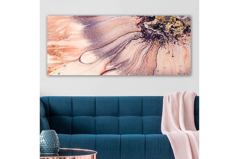 Canvasbillede YTY Floral & Botanical Flerfarvet - 120x50 cm - Boligtilbehør - Billeder & kunst - Billeder på lærred