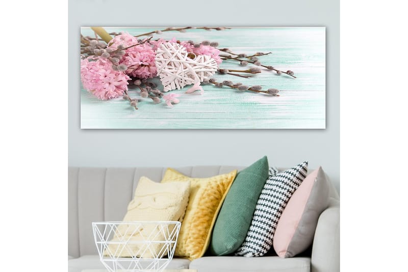 Canvasbillede YTY Floral & Botanical Flerfarvet - 120x50 cm - Boligtilbehør - Billeder & kunst - Billeder på lærred