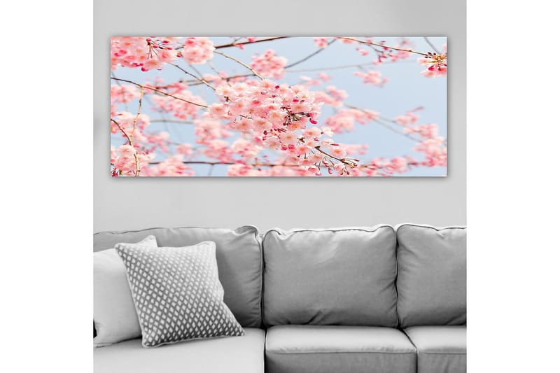 Canvasbillede YTY Floral & Botanical Flerfarvet - 120x50 cm - Boligtilbehør - Billeder & kunst - Billeder på lærred