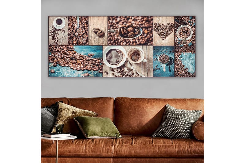 Canvasbillede YTY Food & Beverage Flerfarvet - 120x50 cm - Boligtilbehør - Billeder & kunst - Billeder på lærred