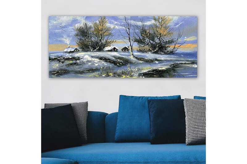 Canvasbillede YTY Landscape & Nature Flerfarvet - 120x50 cm - Boligtilbehør - Billeder & kunst - Billeder på lærred