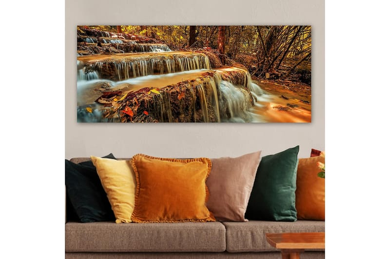 Canvasbillede YTY Landscape & Nature Flerfarvet - 120x50 cm - Boligtilbehør - Billeder & kunst - Billeder på lærred