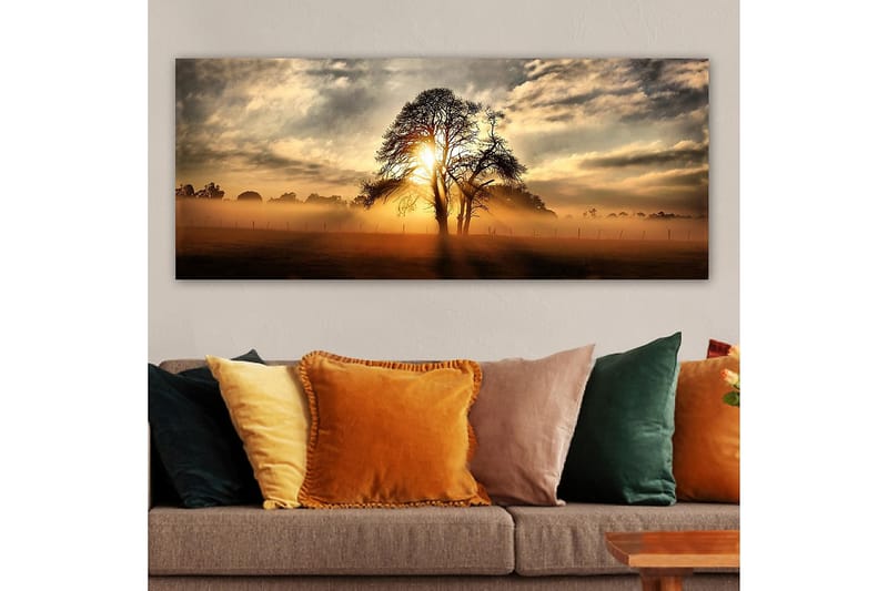 Canvasbillede YTY Landscape & Nature Flerfarvet - 120x50 cm - Boligtilbehør - Billeder & kunst - Billeder på lærred