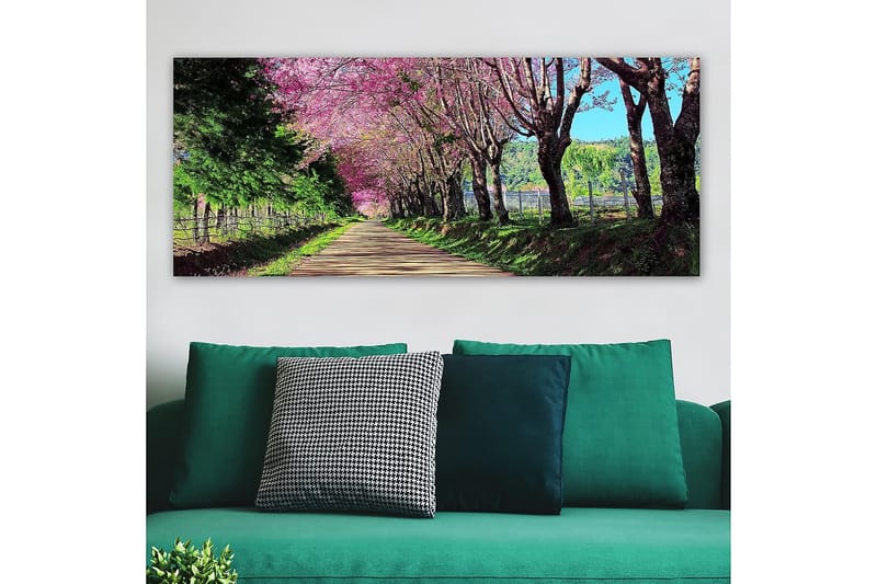 Canvasbillede YTY Landscape & Nature Flerfarvet - 120x50 cm - Boligtilbehør - Billeder & kunst - Billeder på lærred