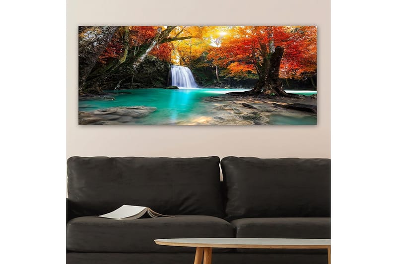 Canvasbillede YTY Landscape & Nature Flerfarvet - 120x50 cm - Boligtilbehør - Billeder & kunst - Billeder på lærred