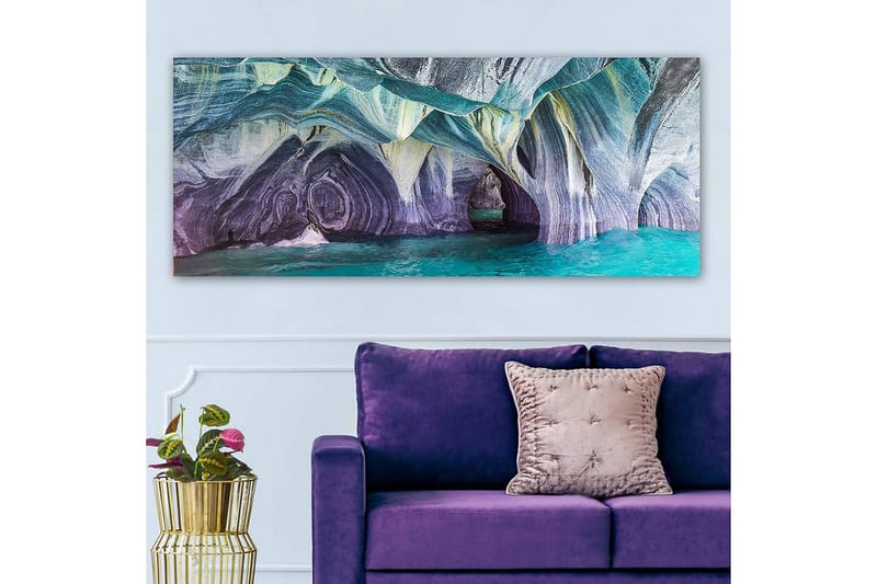 Canvasbillede YTY Landscape & Nature Flerfarvet - 120x50 cm - Boligtilbehør - Billeder & kunst - Billeder på lærred