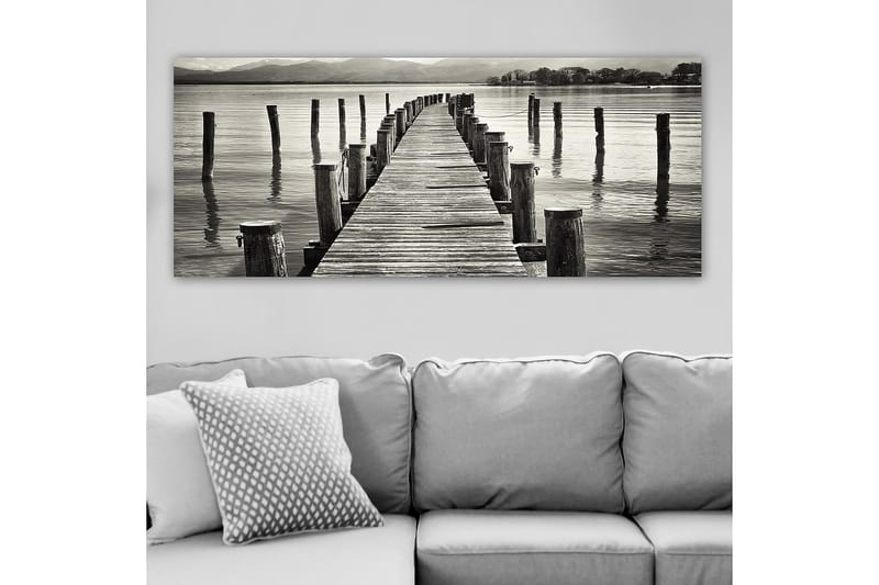 Canvasbillede YTY Nautical & Beach Flerfarvet - 120x50 cm - Boligtilbehør - Billeder & kunst - Billeder på lærred