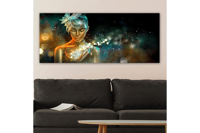 Canvasbillede YTY Spiritual Flerfarvet - 120x50 cm - Boligtilbehør - Billeder & kunst - Billeder på lærred