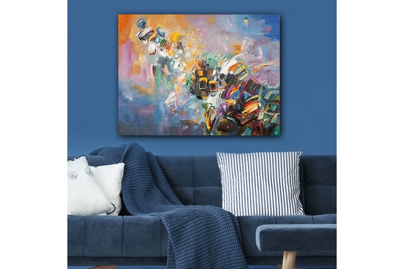 Decorative Canvas Painting 70x100 - Boligtilbehør - Billeder & kunst - Billeder på lærred