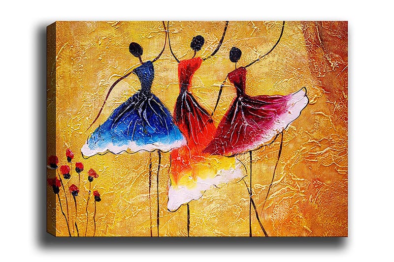 Decorative Canvas Painting 70x100 - Boligtilbehør - Billeder & kunst - Billeder på lærred