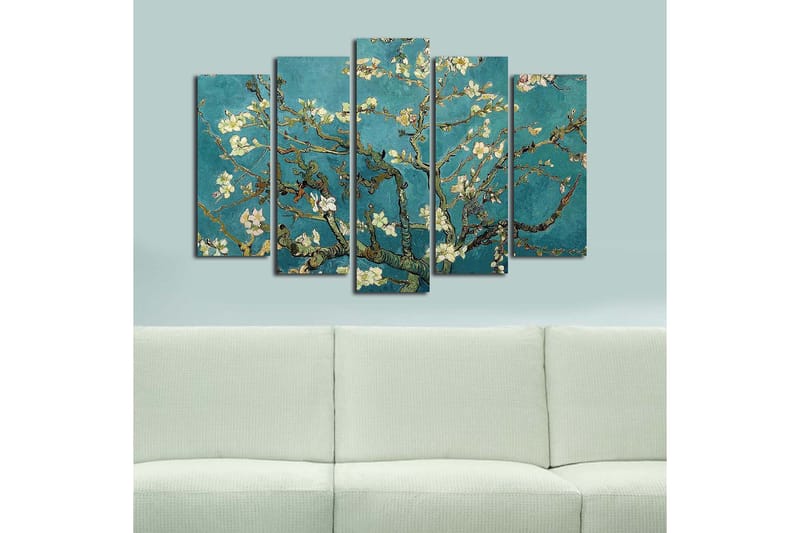 Decorative Canvas Painting (5 Pieces) 70x19 - Boligtilbehør - Billeder & kunst - Billeder på lærred