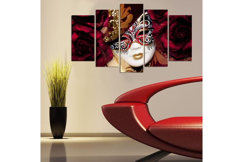 Decorative MDF Painting (5 Pieces) 20x60 - Boligtilbehør - Billeder & kunst - Billeder på lærred