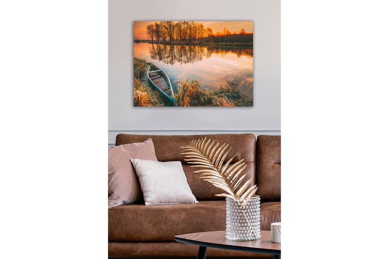 Dekorativ Canvasbillede 50x70 cm - Flerfarvet - Boligtilbehør - Billeder & kunst - Billeder på lærred