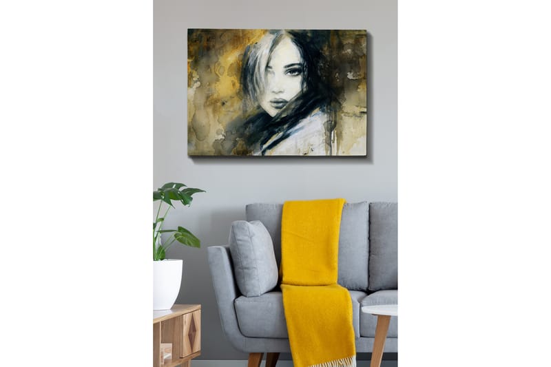 Dekorativ Canvasbillede 70x100 cm - Flerfarvet - Boligtilbehør - Billeder & kunst - Billeder på lærred