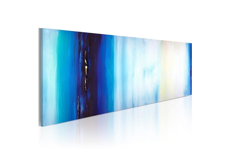 Kanvasbillede Blå væske 100x40 cm - Artgeist sp. z o. o. - Boligtilbehør - Billeder & kunst - Billeder på lærred