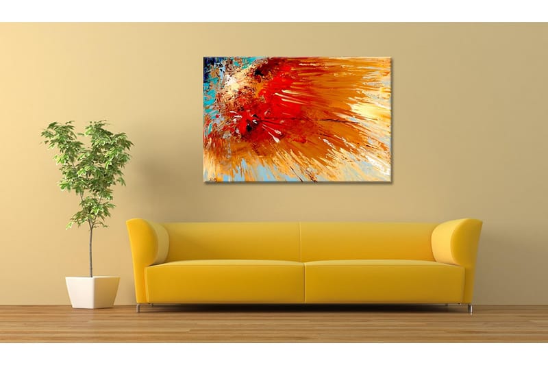 Kanvasbillede Explosion 90x60 cm - Artgeist sp. z o. o. - Boligtilbehør - Billeder & kunst - Billeder på lærred