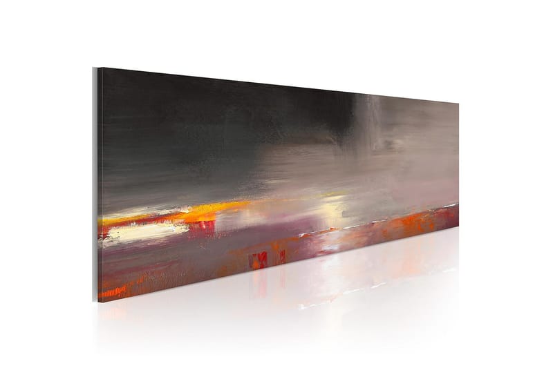 Kanvasbillede Foggy Sea 100x40 cm - Artgeist sp. z o. o. - Boligtilbehør - Billeder & kunst - Billeder på lærred