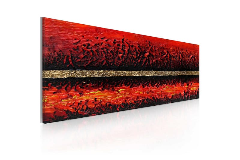 Kanvasbillede Vulkan udbrud 100x40 cm - Artgeist sp. z o. o. - Boligtilbehør - Billeder & kunst - Billeder på lærred