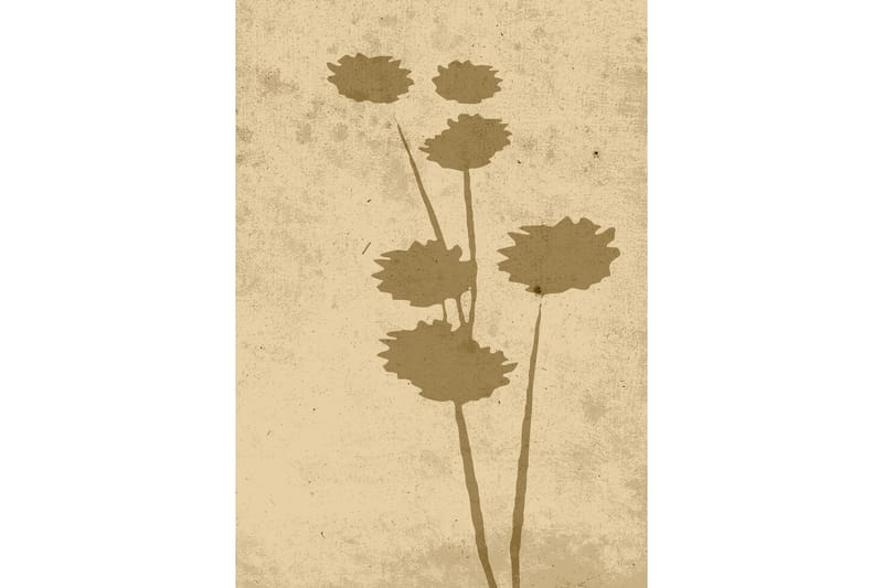 Poster Flower art 21x30 cm - Beige - Boligtilbehør - Billeder & kunst - Posters & plakater