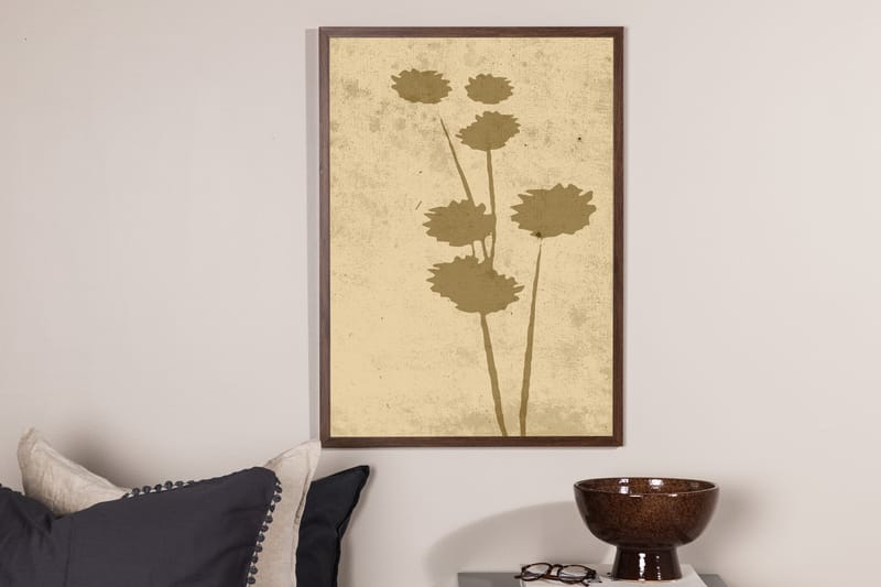 Poster Flower art 30x40 cm - Beige - Boligtilbehør - Billeder & kunst - Posters & plakater