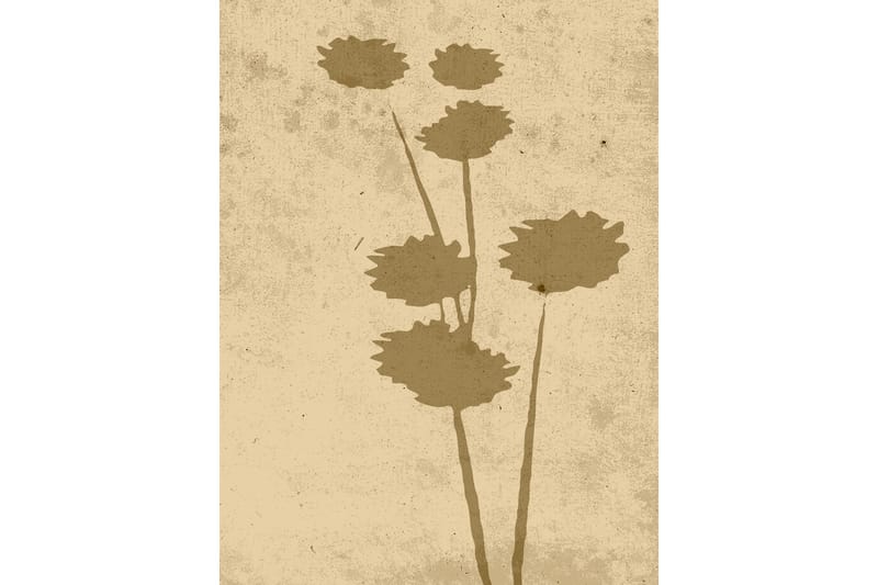 Poster Flower art 30x40 cm - Beige - Boligtilbehør - Billeder & kunst - Posters & plakater