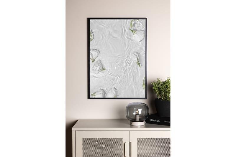 Poster White Roses 50x70 cm - Hvit - Boligtilbehør - Billeder & kunst - Posters & plakater