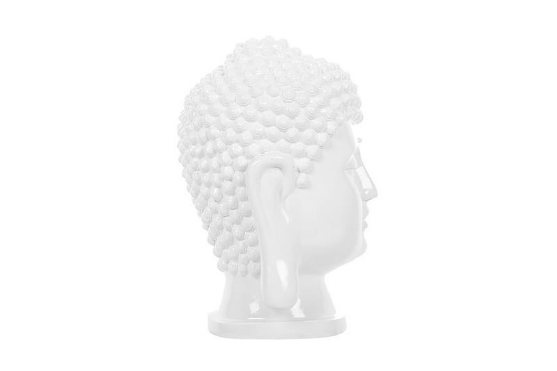 Buddha Figur 24 | 24 | 41 cm - Hvid - Boligtilbehør - Dekoration