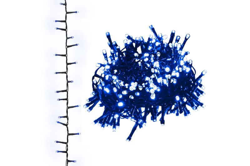 beBasic kompakt LED-lyskæde 1000 LED'er 10 m PVC blåt lys - Boligtilbehør - Julepynt & højtidsdekorationer - Juelpynt og juledekoration - Julelys