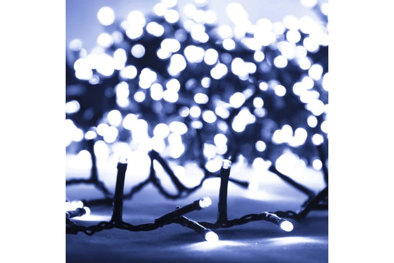 beBasic kompakt LED-lyskæde 400 LED'er 4 m PVC koldt hvidt lys - Julelys - Juelpynt og juledekoration