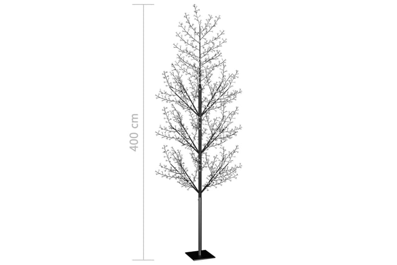 Juletræ 1200 Led'Er Kirsebærblomst 400 cm Blåt Hvidt Lys - Boligtilbehør - Julepynt & højtidsdekorationer - Juelpynt og juledekoration - Plastik juletræ