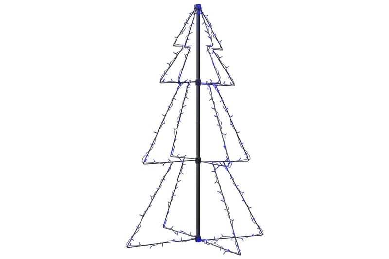 kegleformet juletræ 78x120 cm 160 LED indendørs & udendørs - Boligtilbehør - Julepynt & højtidsdekorationer - Juelpynt og juledekoration - Plastik juletræ