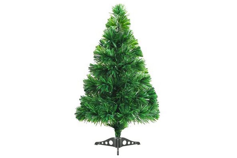 Kunstigt Juletræ Fiberoptisk 64 Cm Grøn - Grøn - Plastik juletræ
