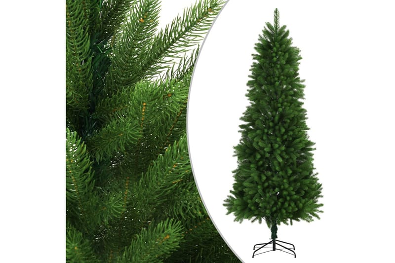 Kunstigt Juletræ Livagtige Nåle 240 Cm Grøn - Grøn - Boligtilbehør - Julepynt & højtidsdekorationer - Juelpynt og juledekoration - Plastik juletræ