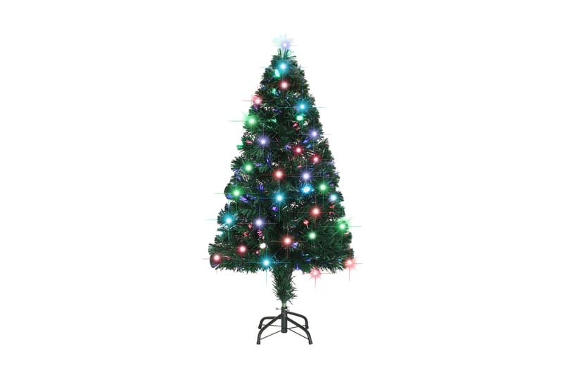 Kunstigt Juletræ Med Fod/Led 120 Cm 135 Grene - Grøn - Plastik juletræ