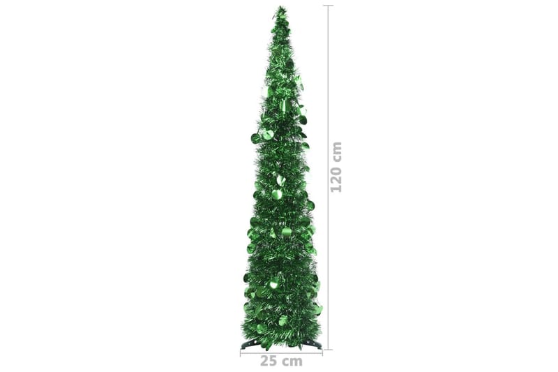 Kunstigt Juletræ Med Pop-Op-Funktion 120 cm Pet Grøn - Boligtilbehør - Julepynt & højtidsdekorationer - Juelpynt og juledekoration - Plastik juletræ