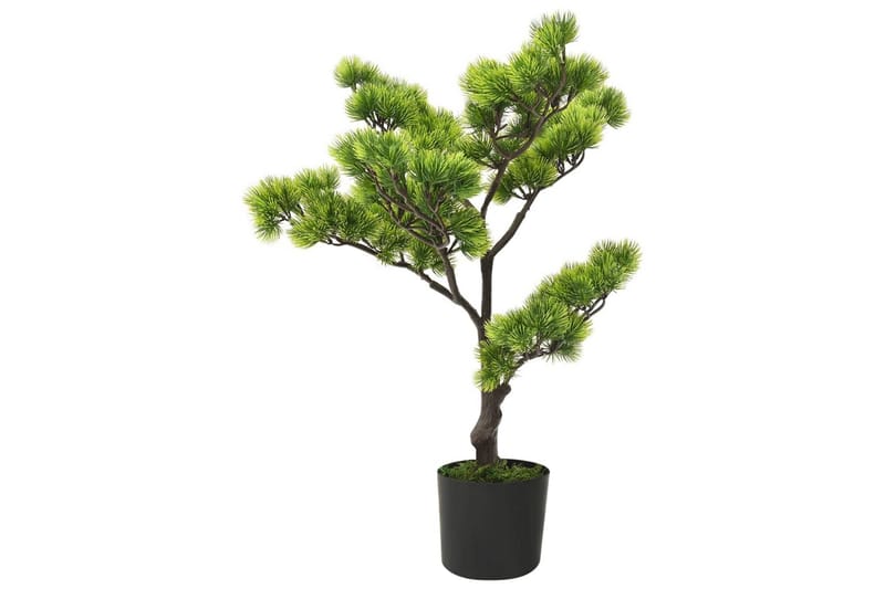 kunstigt pinus-bonsaitræ med potte 60 cm grøn - Grøn - Boligtilbehør - Kunstige planter