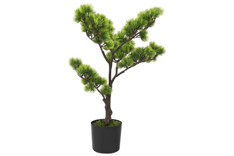 kunstigt pinus-bonsaitræ med potte 60 cm grøn - Grøn - Boligtilbehør - Kunstige planter