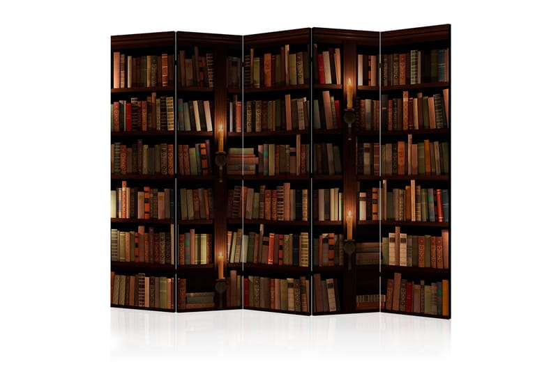 Rumdeler - Bookshelves II 225x172 - Artgeist sp. z o. o. - Boligtilbehør - Rumdelere - Foldeskærm