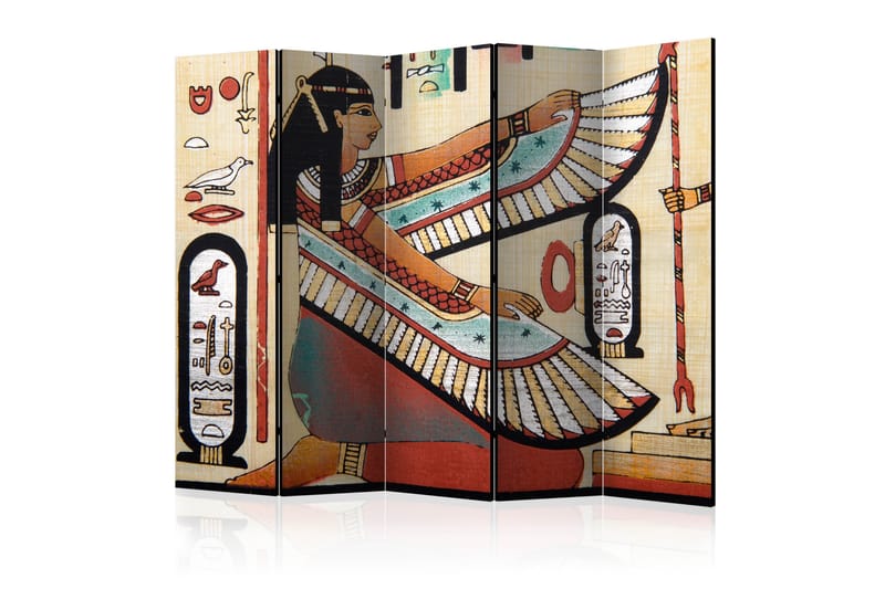 Rumdeler - Egyptian motif II 225x172 - Artgeist sp. z o. o. - Boligtilbehør - Rumdelere - Foldeskærm