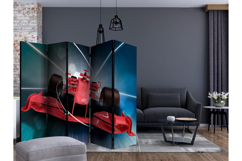 Rumdeler - Formula 1 car II 225x172 - Artgeist sp. z o. o. - Boligtilbehør - Rumdelere - Foldeskærm