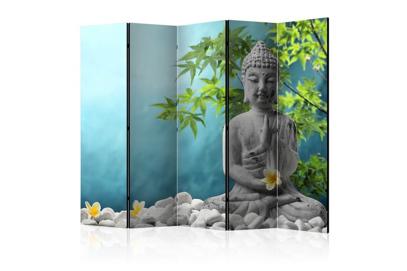 Rumdeler Meditating Buddha 225x172 - Artgeist sp. z o. o. - Foldeskærm - Rumdelere