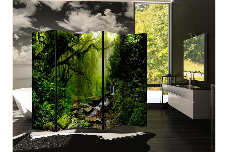 Rumdeler The Fairytale Forest II 225x172 cm - Artgeist sp. z o. o. - Boligtilbehør - Rumdelere - Foldeskærm