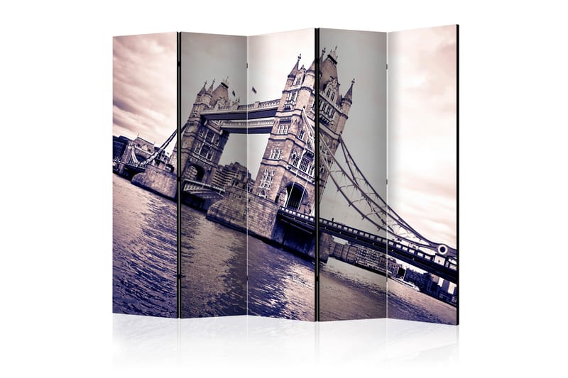 Rumdeler - Tower Bridge II 225x172 - Artgeist sp. z o. o. - Boligtilbehør - Rumdelere - Foldeskærm